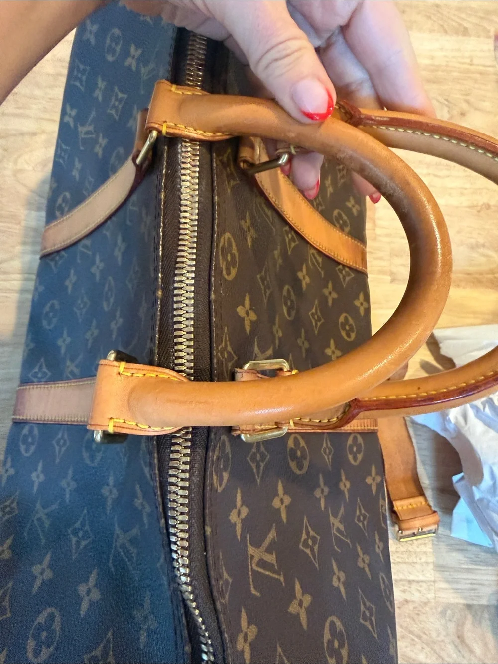 Louis Vuitton keepall 45. made in france FL0060.